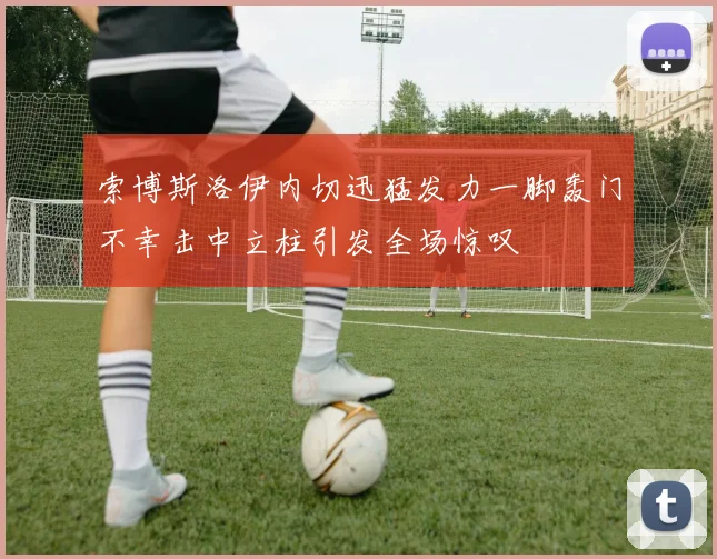 索博斯洛伊内切迅猛发力一脚轰门不幸击中立柱引发全场惊叹
